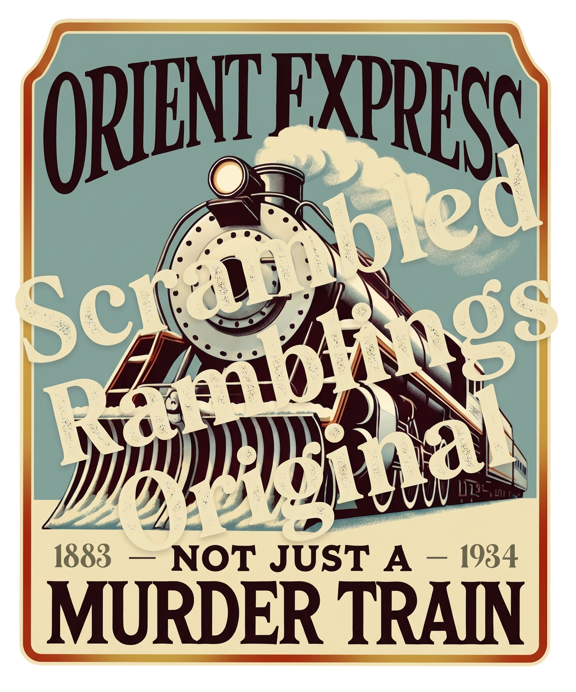 Orient Express Dark Green Poirot Agatha Christie long sleeve midi dress with POCKETS!