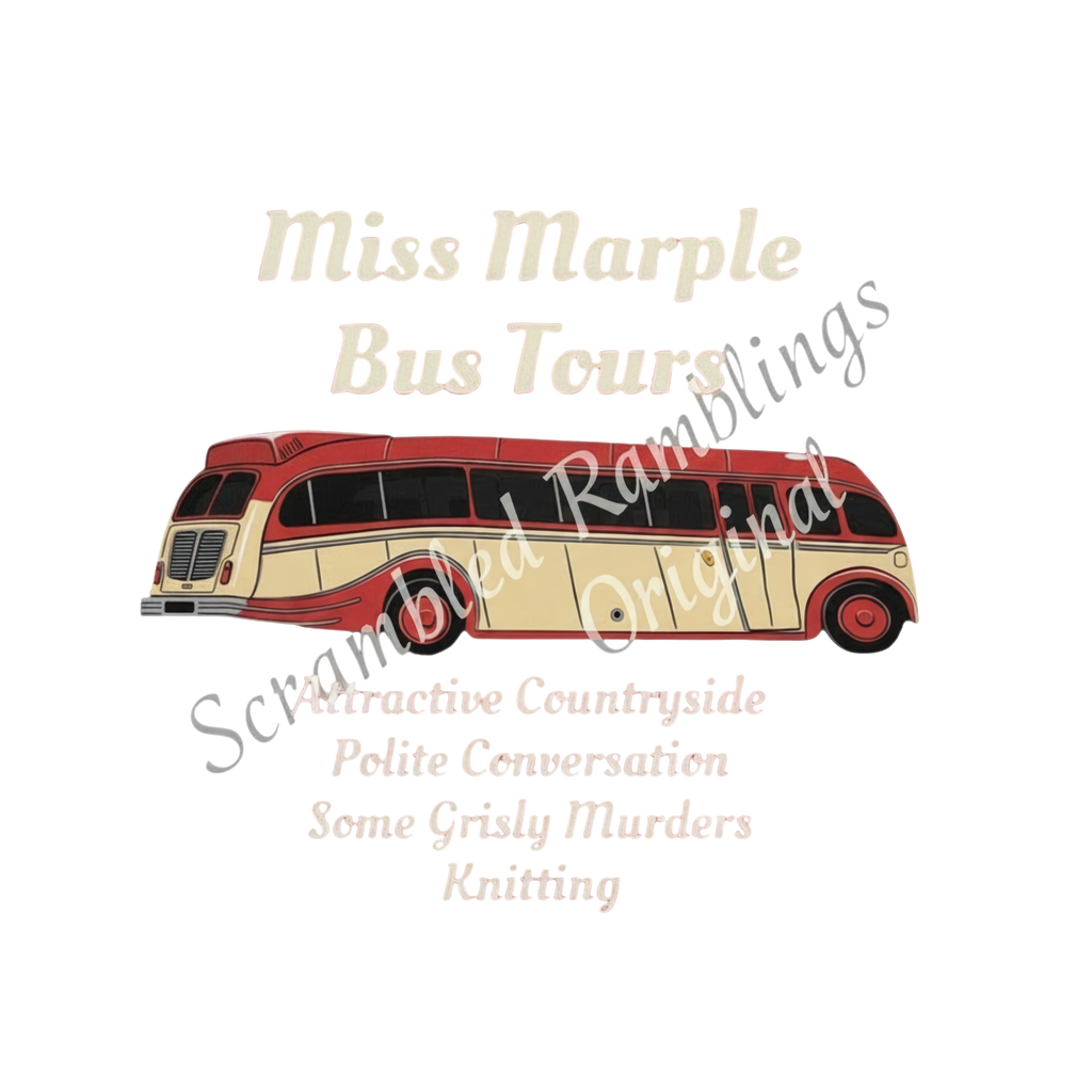 Miss Marple Bus Tours Agatha Christie Unisex Sweatshirt